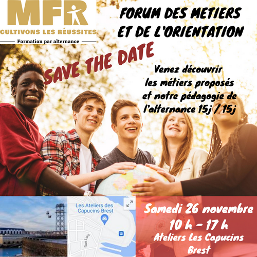 FORUM DES METIERS MFR29 CAPUCINS BREST 2022